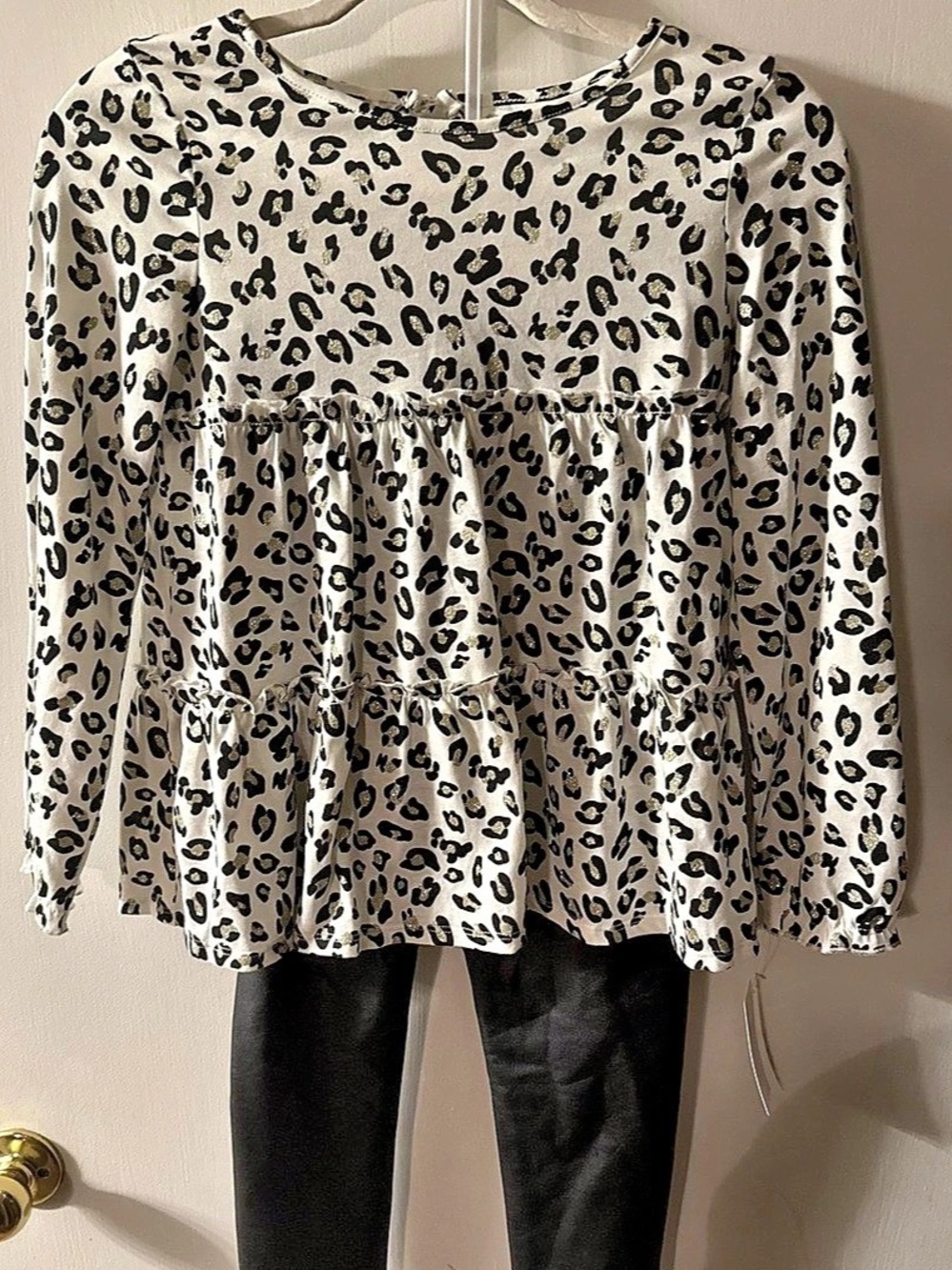 Kids Leopard Print Matching Set